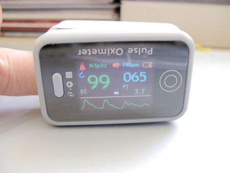  Pulse Oximeter Blood Oxygen Monitor TFT Screen CMS50H
